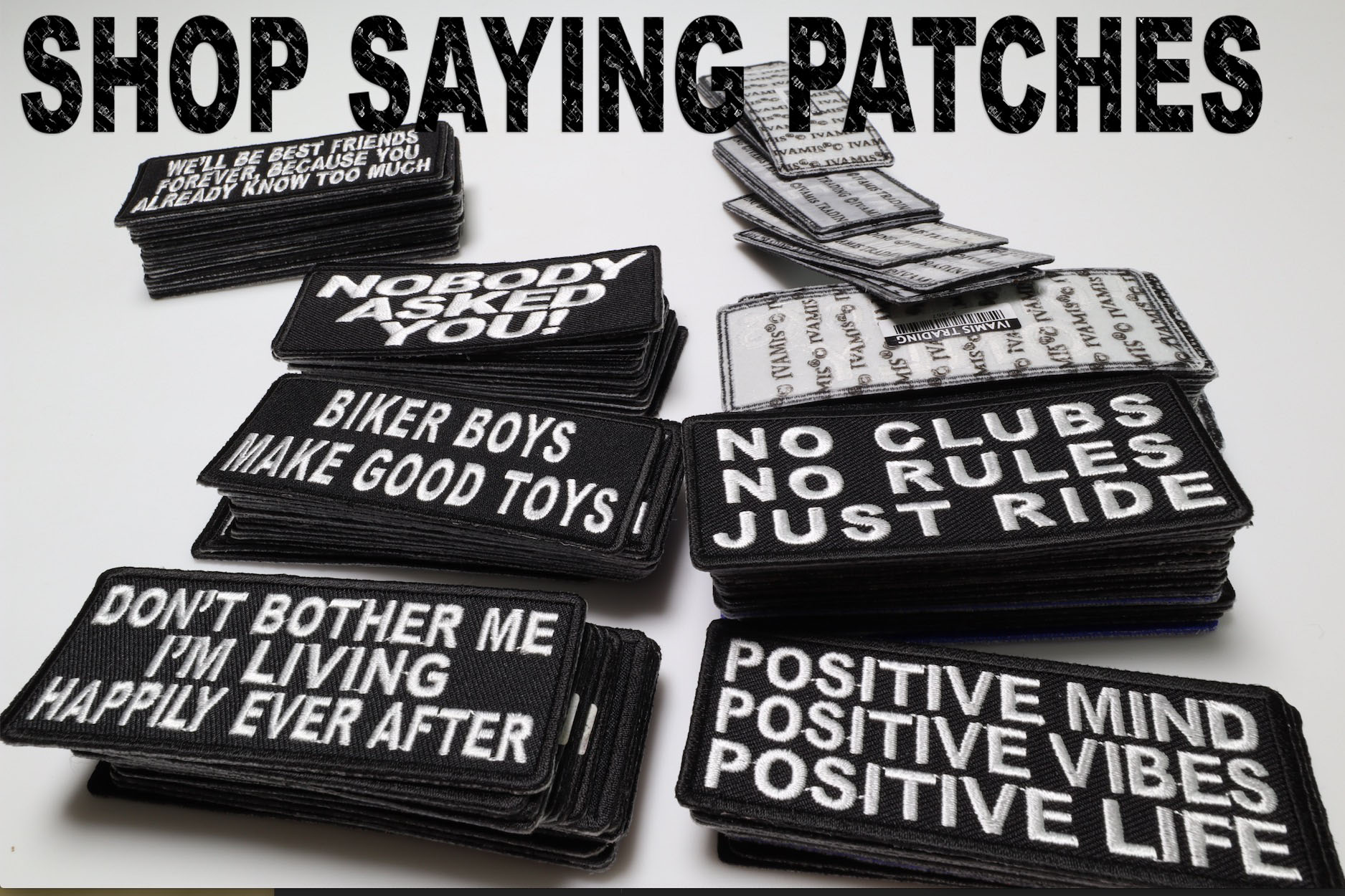 Get The Fun Saying Patches